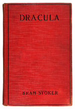 "DRACULA" HARDCOVER BOOK WITH DUST JACKET.