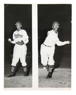 SATCHEL PAIGE FIRST PITCH IN MAJOR LEAGUES HISTORIC NEWS SERVICE PHOTO.