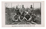 "THE FAMOUS CHEROKEE INDIAN BASE BALL CLUB" POSTCARD PAIR.