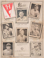 "1945-1946 CARAMELO DEPORTIVO" CUBAN LEAGUE COMPLETE CARD ALBUM WITH MARTIN DIHIGO.
