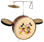 MICKEY AND MINNIE MOUSE DRUM SET.