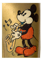 “MICKEY MOUSE” CZECHOSLOVAKIAN CHILD'S TOY SAXOPHONE WITH BOX.