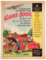 "CHEVROLET GAME BOOK" & JIGSAW PUZZLE PREMIUM PAIR.