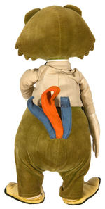 JOSE CARIOCA WONDERFUL LARGE DOLL BY CHARLOTTE CLARK WITH NOTARIZED STATEMENT & HAKE’S COA.