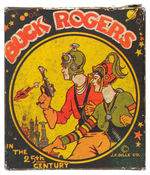 “BUCK ROGERS IN THE 25TH CENTURY” POCKET WATCH WITH RARE BOX AND INSERT.