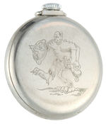 “BUCK ROGERS IN THE 25TH CENTURY” POCKET WATCH WITH RARE BOX AND INSERT.