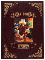 "UNCLE SCROOGE McDUCK HIS LIFE & TIMES" LIMITED EDITION BOOK W/BARKS SIGNED LITHOGRAPH.