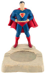 SUPERMAN EXTREMELY RARE DC PROMOTIONAL FIGURAL ASHTRAY.