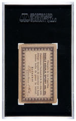 1932 DOBLE AGUILA #255 CONCORDIA VS. CINCINNATI FEATURING MARTIN DIHIGO SGC 40 VG 3.