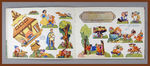 "THE HOUSE OF THE SEVEN DWARFS FROM WALT DISNEY'S SNOW WHITE DEAN'S CUT-OUT BOOK."