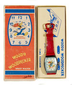 "WOODY WOODPECKER WRIST WATCH" BY INGRAHAM BOXED.