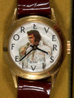 "FOREVER ELVIS" BOXED WATCH.