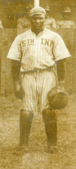 25TH INFANTRY 1916 BLACK BASEBALL TEAM FRAMED PANORAMIC PHOTO.
