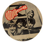 "MONKEES" CLASSIC 1966 LARGE BUTTON.