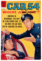 FRED GWYNNE SIGNED "CAR 54 WHERE ARE YOU?" COMIC BOOK.