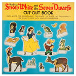 "SNOW WHITE AND THE SEVEN DWARFS CUT-OUT BOOK" (VARIETY).