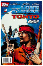 “THE LONE RANGER AND TONTO” ORIGINAL COMIC BOOK ART BY TIM TRUMAN.