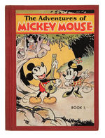 "THE ADVENTURES OF MICKEY MOUSE BOOK 1."
