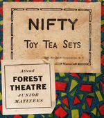 MICKEY & MINNIE MOUSE BOXED "NIFTY TOY TEA SETS" CHINA TEA SET.