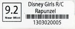 "DISNEY GIRLS R/C - RAPUNZEL" TANGLED RARE CHASER PINPICS 9.2 NM.