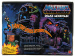 "MASTERS OF THE UNIVERSE - SNAKE MOUNTAIN" BOXED PLAYSET.