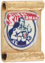 SUPERMAN SECRET CHAMBER RARE RING WITH OUTSTANDING INTERIOR IMAGE.