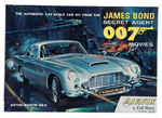 "JAMES BOND SECRET AGENT 007 MOVIES - ASTON-MARTIN DB-5" BOXED MODEL KIT.