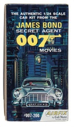 "JAMES BOND SECRET AGENT 007 MOVIES - ASTON-MARTIN DB-5" BOXED MODEL KIT.