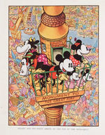 "A TRIP WITH MICKEY MOUSE" RARE ENGLISH HARDCOVER.