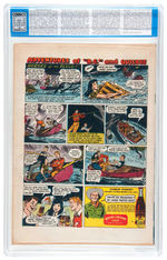 SENSATION COMICS #70 OCT. 1947 CGC 8.5 WHITE PAGES MILE HIGH COPY.
