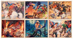 "LONE RANGER CHEWING GUM" CARD LOT #1-36.