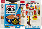 KELLOGG'S CEREAL BOX FLAT TRIO WITH WOODY WOODPECKER.