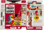 KELLOGG'S CEREAL BOX FLAT TRIO WITH WOODY WOODPECKER.