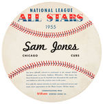 EARLY AFRICAN-AMERICAN PRO BASEBALL PITCHER SAM "TOOTHPICK" JONES PERSONALLY OWNED ITEMS.