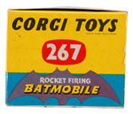 "BATMOBILE" COMPLETE BOXED FIRST ISSUE CORGI DIE-CAST VEHICLE.