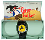 “PAPPY PARKER” RARE ADVERTISING WATCH.