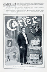 "CARTER THE GREAT" 8-PIECE PAPER EPHEMERA MAGIC LOT.