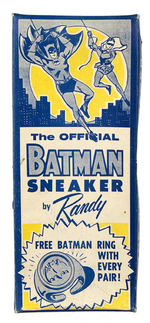 RANDY BOXED BATMAN SNEAKERS.
