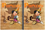 "WALT DISNEY'S VERSION OF PINOCCHIO" HARDCOVER WITH DUSTJACKET.