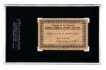 1931 DOBLE AGUILA #191 CONCORDIA VS. YORK SGC 20 FAIR 1.5 KEY CARD FEATURING MARTIN DIHIGO.