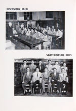 STAR TREK'S LEONARD NIMOY 1948 HIGH SCHOOL SENIOR YEARBOOK.