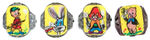 LOONEY TUNES CHARACTER FLICKER RING SET OF 16.