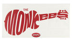 "THE MONKEES" BAND-SIGNED PROMOTIONAL RECORD POSTER.
