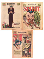 "THE SPIRIT" NEWSPAPER PROMOTIONAL COMICS.