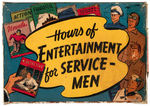 “READING KIT FOR SERVICE MEN” MAILING BOX WITH PULPS.