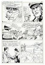 "G.I. COMBAT #232/THE HAUNTED TANK" COMPLETE 14 PAGE ORIGINAL ART STORY W/COMIC.