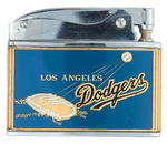 "LOS ANGELES DODGERS WORLD CHAMPS 1959" BOXED ENAMEL LIGHTER WITH CHOICE GRAPHICS.