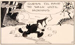 OTTO MESSMER FELIX THE CAT 1932 SUNDAY PAGE ORIGINAL ART.