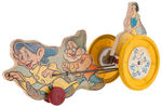 SNOW WHITE AND THE SEVEN DWARFS RARE PULL TOY BY N.N. HILL BRASS CO.