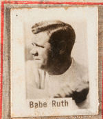 1930 BAGUER CHOCOLATE CUBAN CARD ALBUM WITH BABE RUTH AND LOU GEHRIG.